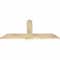 Ekena Millwork Eugene Rough Sawn Timber Gable Bracket, Douglas Fir, 60"W x 27"H x 2"D x 6"F, 11/12 Pitch GBW060X27X0206EUG00RDF - alternate 4